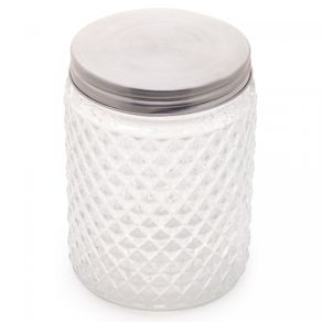 Pote-de-Vidro-Lapidado-Sortido-com-Tampa-Inox-500ml-Lyor