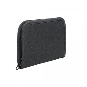 Porta-Documentos-e-Passaporte-de-Poliester-Cinza-Mix-18cm-x-13cm-x-3cm-Lyor