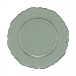 Sousplat-Patinado-de-Plastico-Moon-Verde-25cm-Lyor