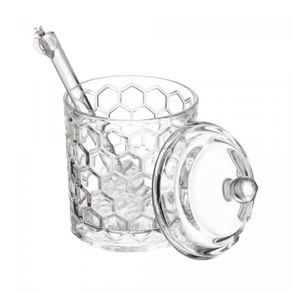 Meleira-de-Vidro-com-Pegador-Favo-270ml-Lyor