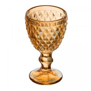 Taca-de-Licor-de-Vidro-Ambar-Metalizado-Bico-de-Abacaxi-50ml-Lyor