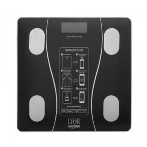 Balanca-para-Bioimpedancia-de-Vidro-com-Bluetooth-e-Aplicativo-Lyor