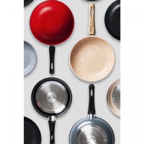Frigideira-de-Inducao-em-Aluminio-com-Revestimento-Ceramico-Granito-Chef-Cinza-24cm-Lyor