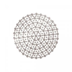 Tapete-Redondo-de-PVC-com-Antiderrapante-para-Banheiro-Cinza-45cm-Lyor