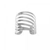 Conjunto-4-Aneis-para-Guardanapo-de-Aco-Curves-Prateado-4cm-Lyor