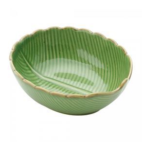 Centro-de-Mesa-Decorativo-de-Ceramica-Banana-Leaf-Verde-115cm-x-10cm-x-45cm-Lyor