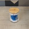Porta-Cotonete-de-Poliestireno-com-Tampa-de-Bambu-My-Box-7cm-x-7cm-x-8cm-Lyor
