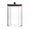 Porta-Algodao-de-Poliestireno-com-Tampa-de-Bambu-My-Box-7cm-x-7cm-x-105cm-Lyor