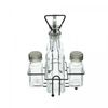 Conjunto-4-Pecas-Galheteiro-de-Vidro-com-Suporte-de-Metal-Preto-200ml-80ml-Lyor