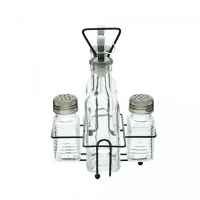 Conjunto-4-Pecas-Galheteiro-de-Vidro-com-Suporte-de-Metal-Preto-200ml-80ml-Lyor