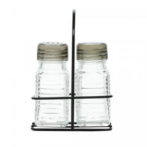 Conjunto-Saleiro-e-Pimenteiro-de-Vidro-com-Suporte-de-Metal-Preto-70ml-Lyor