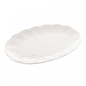 Travessa-de-Porcelana-New-Bone-Butterfly-Flower-365cm-x-24cm-x-3cm-Lyor