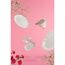 Prato-para-Sobremesa-de-Porcelana-New-Bone-Butterfly-Flower-19cm-x-19cm-x-2cm-Lyor