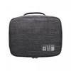 Organizador-de-Cabos-de-Poliester-com-Alca-Cinza-Mix-24cm-x-18cm-x-9cm-Lyor