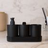 Assadeira-Retangular-Antiaderente-de-Aco-Carbono-Granilite-Preta-37cm-x-25cm-x-5cm-Lyor
