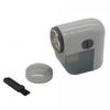 Papa-Bolinha-de-Plastico-e-Aco-Inox-Cinza-Chumbo-8cm-x-4cm-x-75cm-Lyor