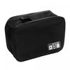 Organizador-de-Cabos-de-Poliester-com-Alca-Preto-Mix-24cm-x-18cm-x-9cm-Lyor