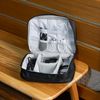 Organizador-de-Cabos-de-Poliester-com-Alca-Preto-Mix-24cm-x-18cm-x-9cm-Lyor