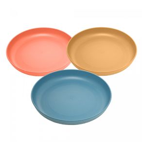 Prato-Stripes-23cm-Sortido-PP-e-Bambu-Lyor