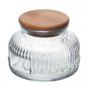 Pote-com-Tampa-de-Bambu-Lumi-330ml-Vidro-Lyor