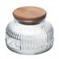 Pote-com-Tampa-de-Bambu-Lumi-330ml-Vidro-Lyor
