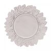 Sousplat-de-Plastico-Patinado-Garden-Leaf-Branco-35cm-Lyor