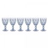 Conjunto-6-Tacas-de-Agua-de-Vidro-Diamond-Azul-Metalizado-325ml-Lyor