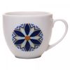 Xicara-de-Cha-com-Pires-Andaluz-190ml-Bege-e-Azul-Porcelana-Wolff