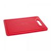 Placa-de-Corte-com-Canaleta-35cm-x-25cm-x-12cm-Vermelha-Polietileno-Rojemac-Profissional