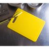 Placa-de-Corte-com-Canaleta-35cm-x-25cm-x-12cm-Amarela-Polietileno-Rojemac-Profissional