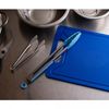 Pegador-com-ponta-de-Silicone-35cm-Azul-Aco-Inox-Rojemac-Profissional