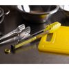 Pegador-com-ponta-de-Silicone-35cm-Amarelo-Aco-Inox-Rojemac-Profissional