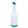 Frasco-Pourer-1L-Verde-Plastico-Rojemac-Profissional