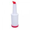 Frasco-Pourer-1L-Vermelho-Plastico-Rojemac-Profissional