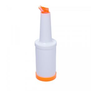 Frasco-Pourer-1L-Laranja-Plastico-Rojemac-Profissional