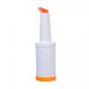 Frasco-Pourer-1L-Laranja-Plastico-Rojemac-Profissional