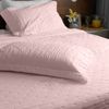 Colcha-Matelasse-Saphira-Solteiro-com-1-Porta-Travesseiro-Toque-300-Fios-Rosa-Microfibra-Lyor