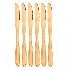 Conjunto-6-Facas-para-Sobremesa-Gastro-Dourado-Aco-Inox-Lyor