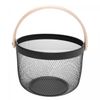 Cesta-com-Alca-Perfect-245cm-x-185cm-x-27cm-Preta-Metal-Lyor