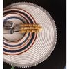 Lugar-Americano-Lamour-36cm-Bege-Poliester-Wolff