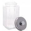 Pote-de-Vidro-com-Tampa-de-Metal-Vegas-23L-Lyor