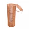 Porta-Papel-Higienico-com-Tampa-Vertice-15cm-x-40cm-Natural-Plastico-Lyor