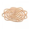 Conjunto-4-Porta-Copos-de-Fibra-Natural-Flor-Palm-10cm-Lyor