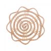 Conjunto-4-Porta-Copos-de-Fibra-Natural-Flor-Palm-10cm-Lyor