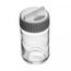 Porta-Tempero-com-Tampa-Rotativa-Siena-190ml-Cinza-Vidro-Lyor