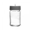 Porta-Tempero-com-Tampa-Rotativa-Siena-190ml-Cinza-Vidro-Lyor