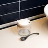 Pote-com-Tampa-e-Colher-Siena-300ml-Bege-Vidro-Lyor