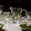 Conjunto-Jarra-com-6-Tacas-Palm-Hand-Painting-13L-240ml-Cristal-Ecologico-Lyor